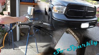 Blacking out CHROME on a Ram 1500