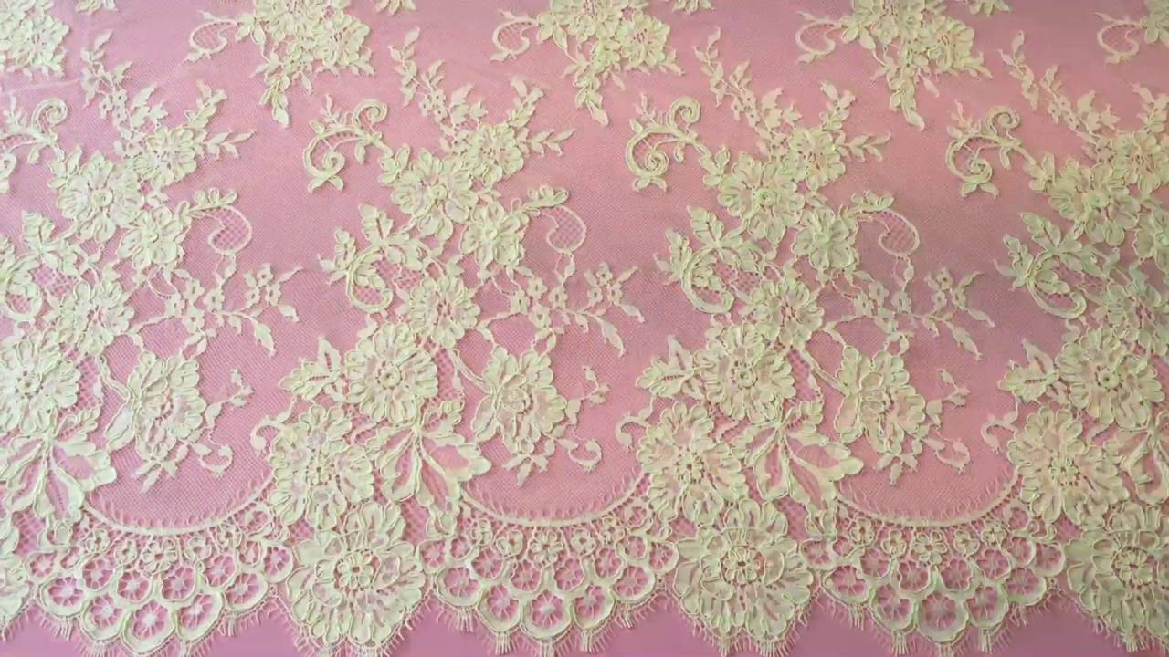 White Corded Lace - Sarah