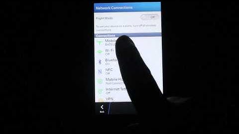Blackberry 10 Internet (APN) Settings