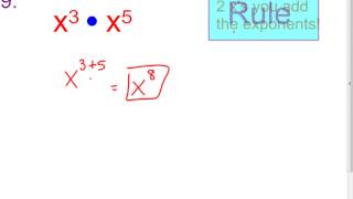 8 1 B   Multiplying Monomials with Negative Exponents