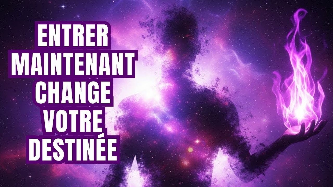 SAINT GERMAIN OUVRE LA FLAMME VIOLETTE : ENTRER MAINTENANT TRANSFORMERA VOTRE VIE À JAMAIS