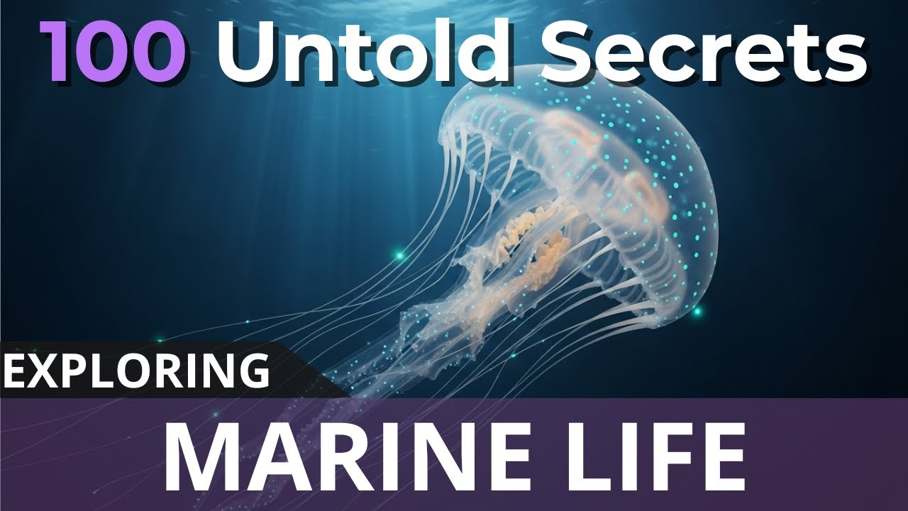 Secrets of the Deep Ocean - 100 Marine Life Facts to Fall Asleep To