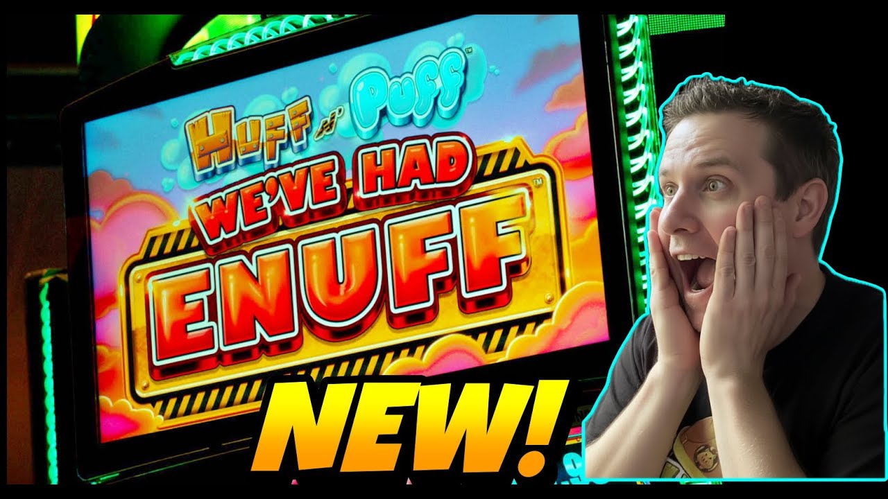 🚨🚨NEW SLOT! HUFF n PUFF WE'VE HAD ENUFF - 8 Bonuses, Tons of Features!!!! @DelawareParkCasino