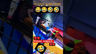 Happy Trampoline 9 🤣🤣#prankvideo #funny #fun #viral #trampoline #funnyvideo #viralvideo #shortvideo