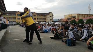 GIMIK PELANCARAN BULAN KEBANGSAAN SMK APIN-APIN 2019