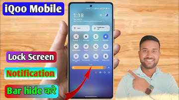 iqoo lockscreen notification bar hide, iqoo lock screen control center hide, lock screen