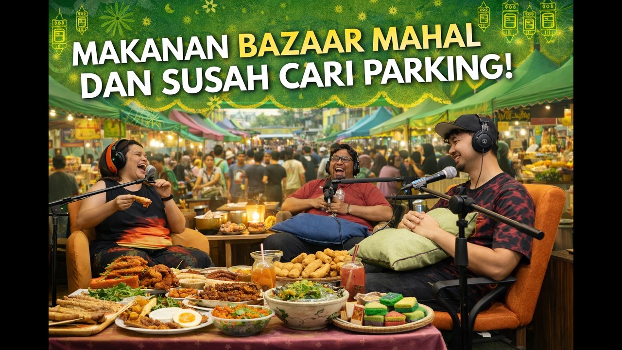 S1E633: Makanan bazaar mahal dan susah cari parking!