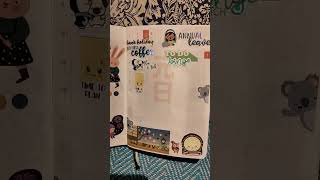 Setup of my 2023 Hobonichi Hon bunnies planner!