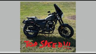 VENOM GHOST CHOPPER 250, TOP SPEED RUN!!!