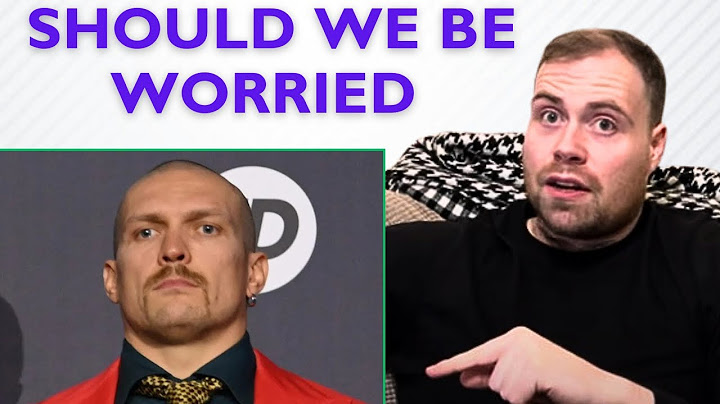 OLEKSANDR USYK SHOULD WE BE WORRIED