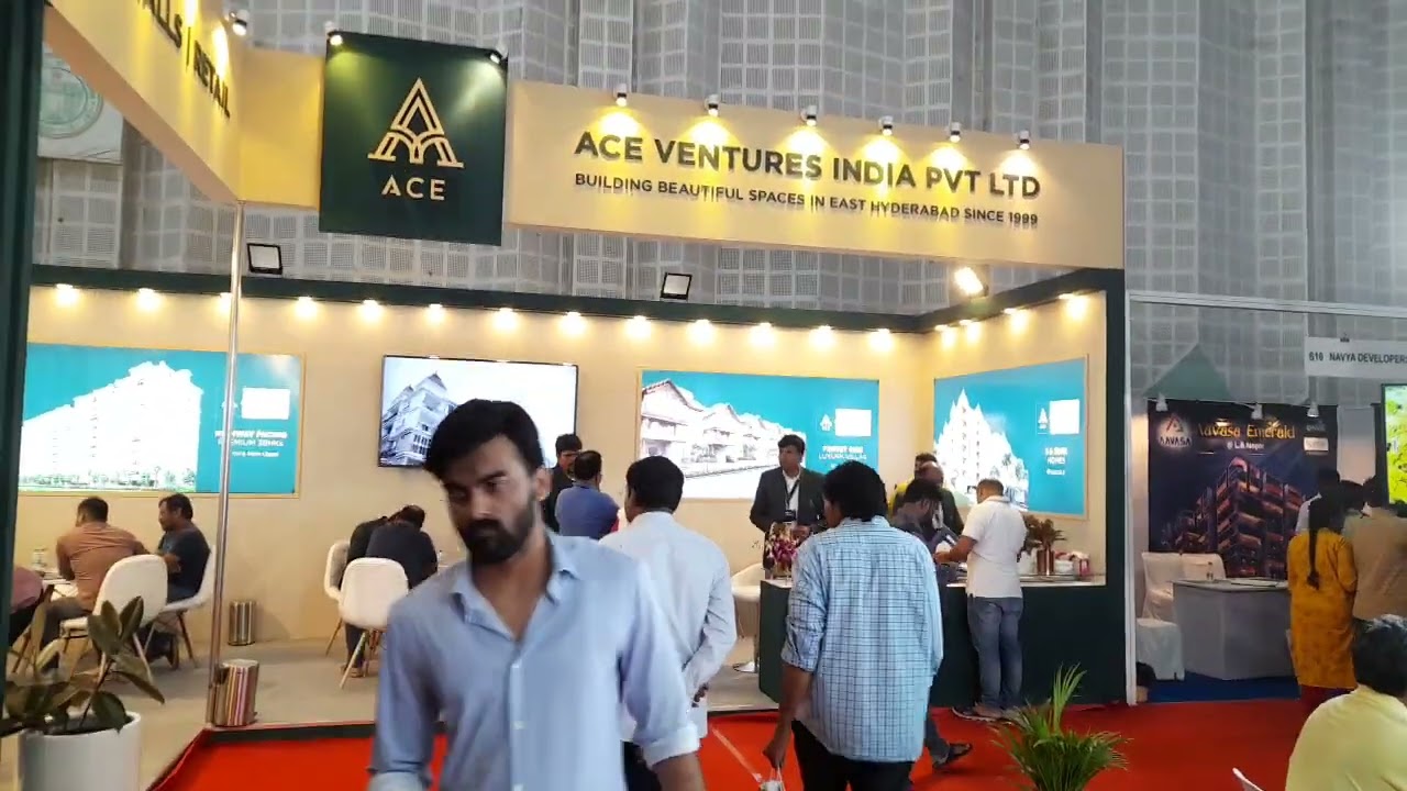 ace ventures stall at tbf property expo east dec 2022
