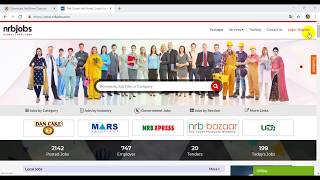 Account Creation as a Job Seeker screenshot 1