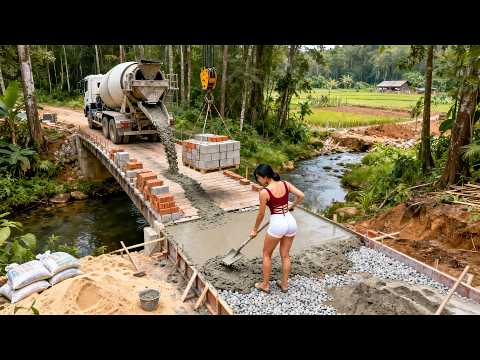 TIMELAPSE | New Bridge to the Farm and Farm Rebuild, 2 Years in the Forest | Step by Step