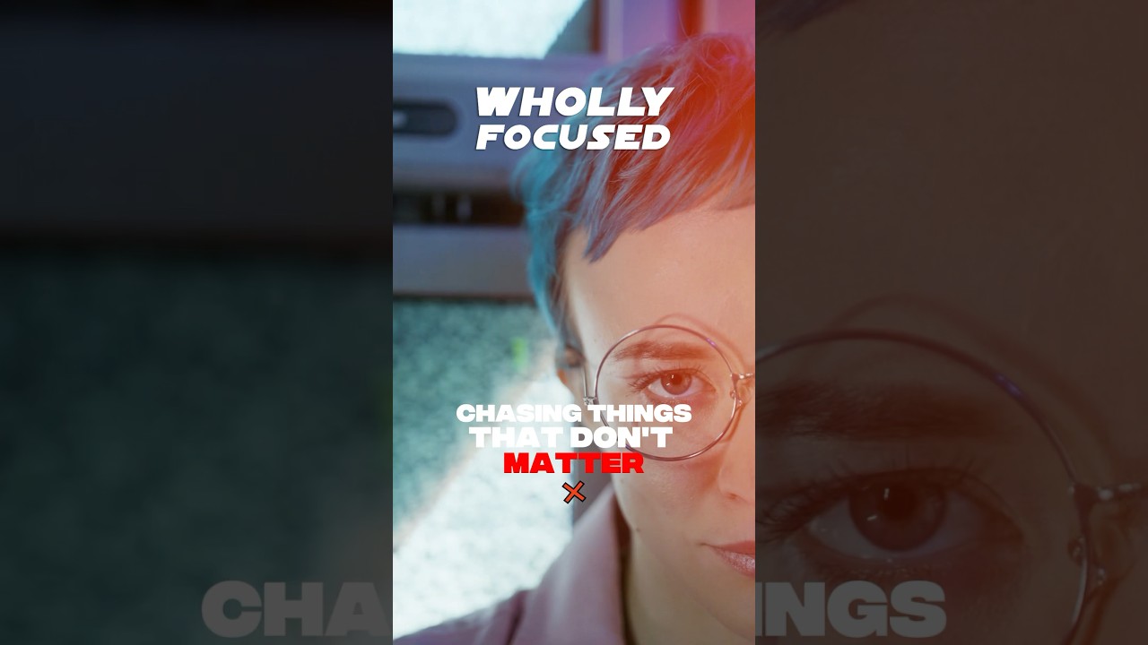 You are chasing things that dont matter 