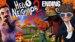 Hello neighbour alpha 1.5 ENDING! (In Telugu)