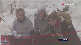 2016/17 fondo 30 km tc mass start donne Oslo - Bjoergen, Parmakoski, Niskanen