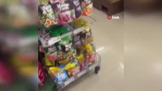 Bolu’da markette yılan paniği: \