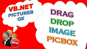 VB.NET Drag and Drop Ep.01 - Drag Image and Display In PictureBox