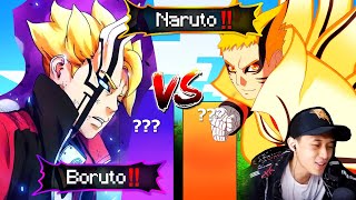 PERBANDINGAN Level KEKUATAN NARUTO 𝑽𝑺 BORUTO..!!😱 All Forms POWER LEVEL!! Reaction Naruto