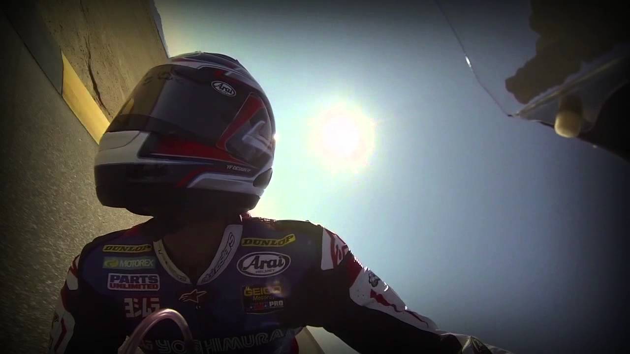 2013 YOSHIMURA SUZUKI FACTORY RACING - A LAP WITH MARTIN CARDENAS