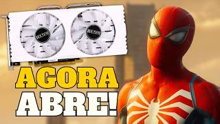 A RX 580 CONSEGUIU! Spider-Man 2 no Windows NOVO FIX!