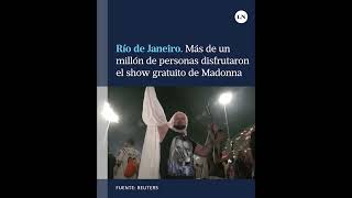 Río De Janeiro: Más De Un Millón De Personas Disfrutaron El Show Gratuito De Madonna