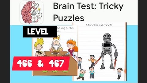 #Brain test : #Tricky #Puzzles #level 466 & 467 can you solve it