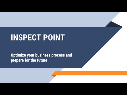 Optimize Your Business Process. Inspect Point: Meet NFPA inspection requirements