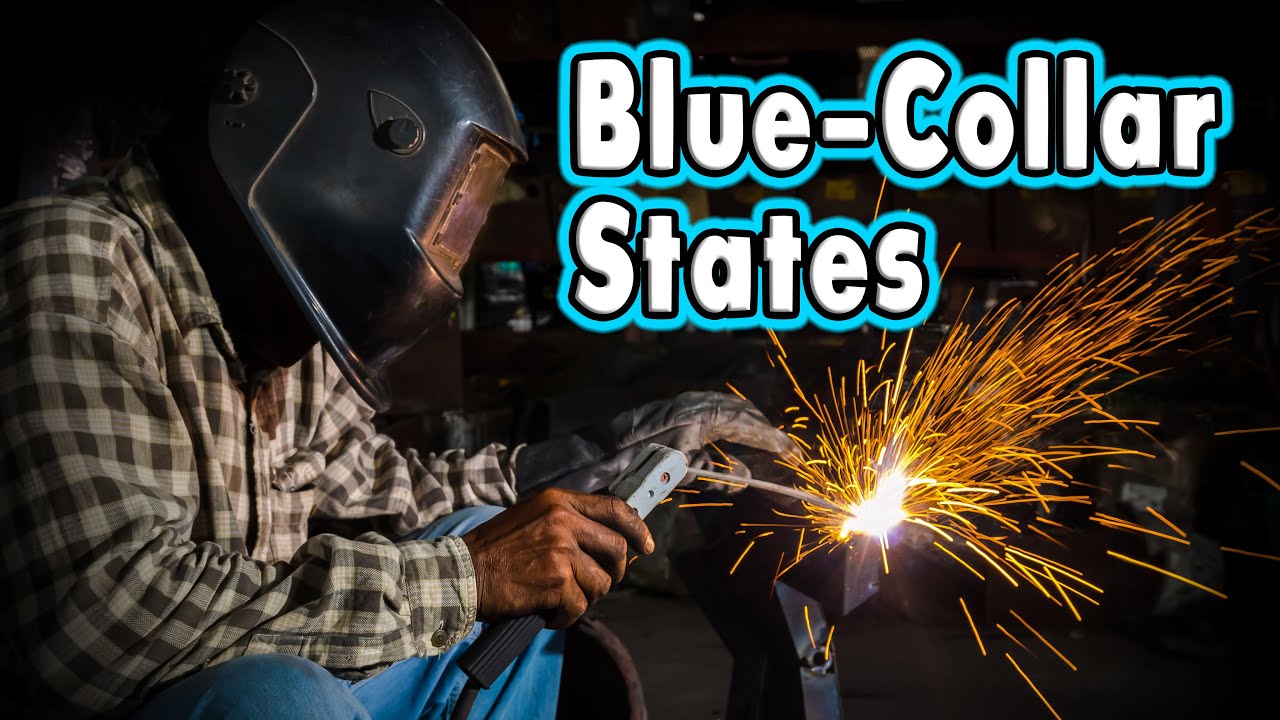 ⁣Top 10 Blue-Collar Job Friendly States.