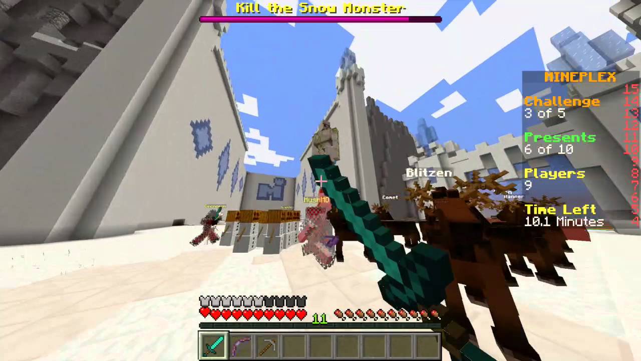 Minecraft: Christmas Chaos w/ Zyros! (shorter version)