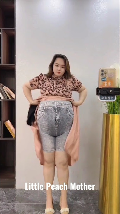 High Waist Abdomen Lifting Hip Pants Fat Sister Looks Thin Wearing Skills