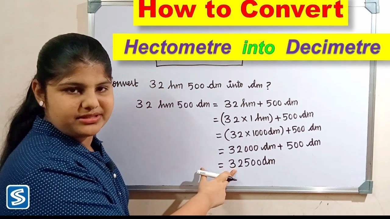 How to convert Hectometre into Decimetre |Hectometer to decimeter | hm to dm  |Conversion of hm to dm - YouTube