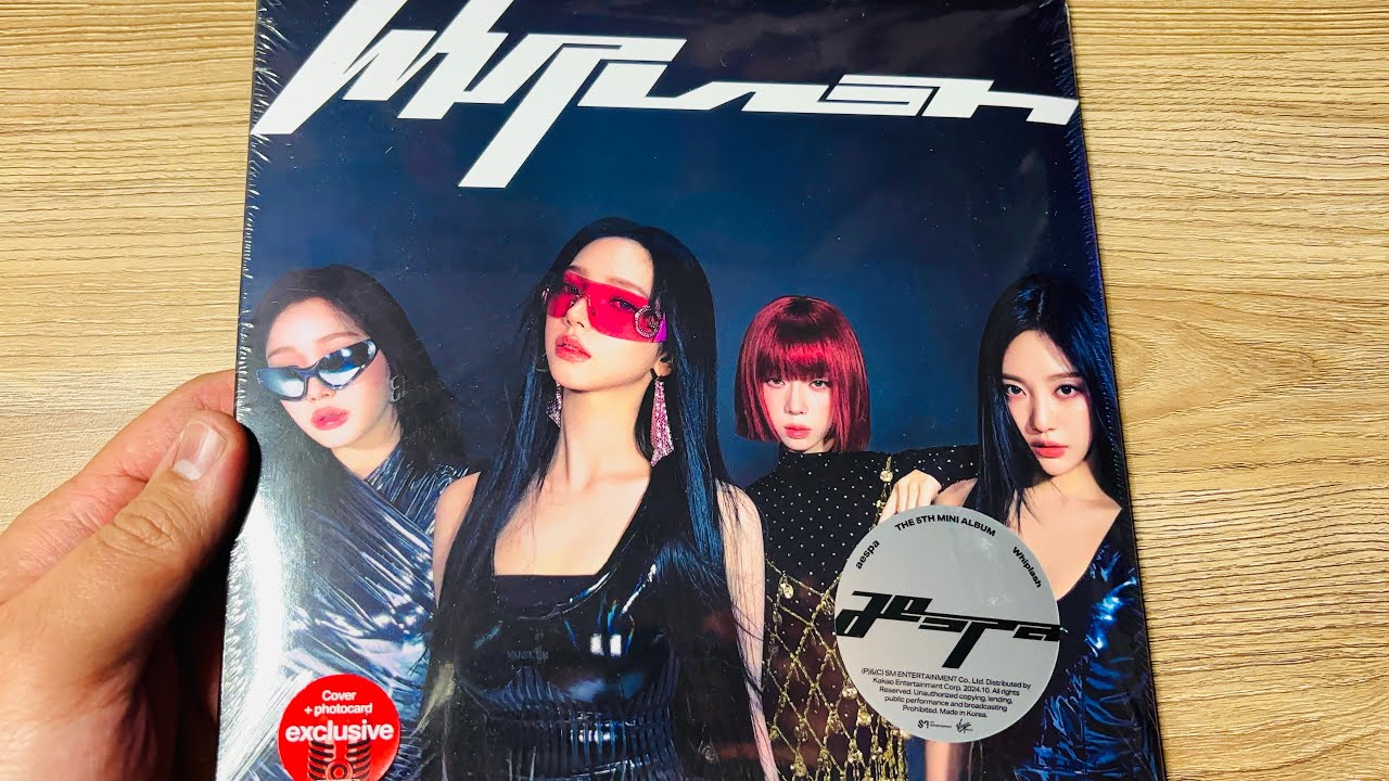 ⭐️(UNBOXING) AESPA WHIPLASH 5TH MINI ALBUM [ TARGET EXCLUSIVE