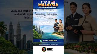 Study Hotel Management in Malaysia 🇲🇾 | Paid Internship |  #studyinmalaysia  #hotelmanagement