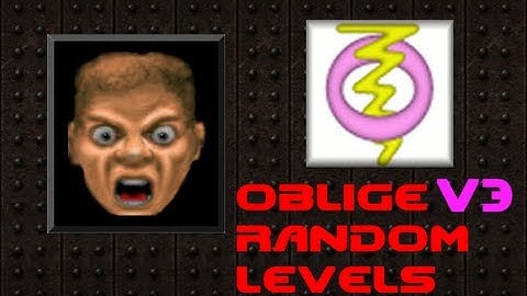 Crazy Random Doom 2 Gameplay & Random Bullshit - Oblige 3.57 MAP22 (A Red Hot Starry Night)
