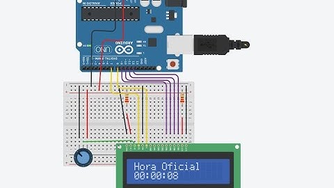 Reloj Digital con Arduino en Tinkercad