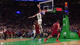 Jayson Tatum Highlights vs Cleveland Cavaliers (27 pts, 11 reb, 3 ast, 3 blk) | 202324 NBA Season