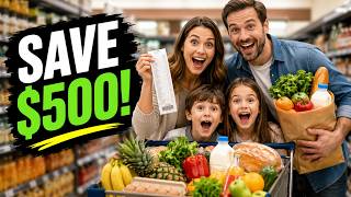 Save $500 Every Month on Groceries (Simple Budget Tips)