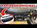 COMO TAPIZAR ASIENTO DE MOTO ( ZANELLA SAPUCAI 150 ) TUTORIAL @TapiceriaTapivic