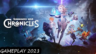 Summoners War: Chronicles - Gameplay Video 2023 (PC) - MMORPG/Action/Anime - First 15 Minutes screenshot 5