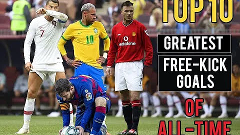 Top 10 Greatest Free-Kick Of All Time 🤯 😍