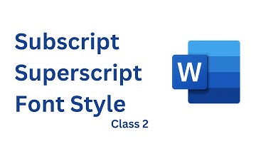 Mastering Word Formatting: Subscript,Superscript, and Font Style Tips | Ms Word | Hello Abdullah