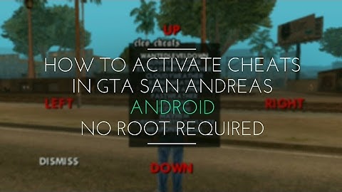 How To Activate Cheats In GTA SanAndreas Android Version No Root Required 100% Guaranteed Working