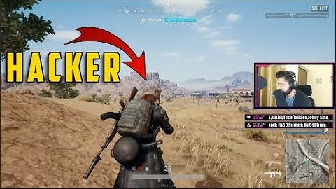 PUBG Hacker Caught During Live Stream • Hacker In PUBG