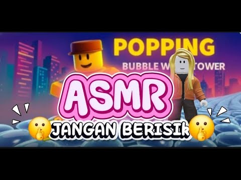 POP l ASMR BUBBLE WRAP TOWER! l JANGAN BERISIK 🤫🤫