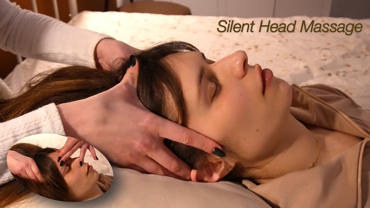asmr no talking head massage for sleep 💤