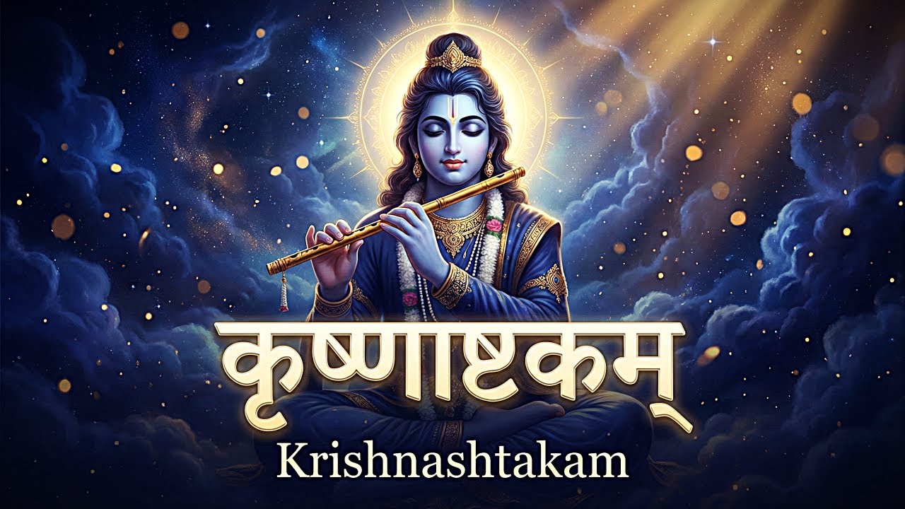 Krishnashtakam - Bhaje Vrajaika Mandanam | Krishna Songs | Shri Krishna Ashtakam | Bhakti Song