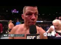 UFC 196: Nate Diaz and Conor McGregor Octagon Interview