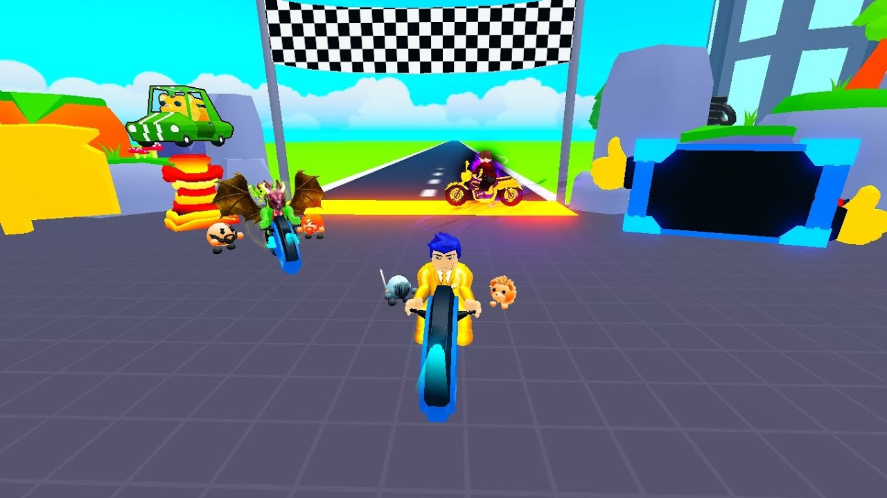Roblox 熱門遊戲試玩 「摩托車賽車」