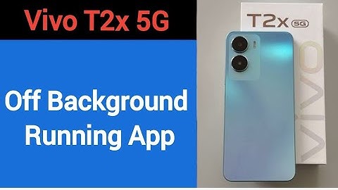 How to turn off background running app Vivo T2x 5G, auto launch app Kaise off Karen